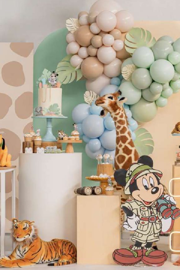 Mickey Mouse Safari Birthday Party