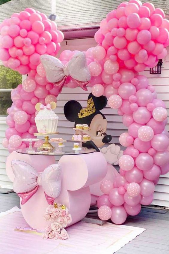 Pink Minnie Mouse Birthday Party