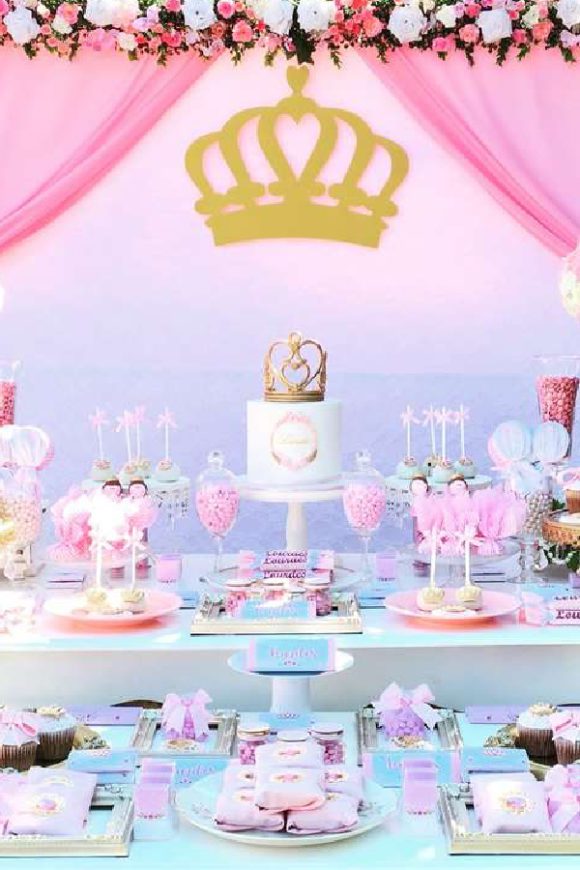 Princess birthday party | CatchMyParty.com Princess birthday party