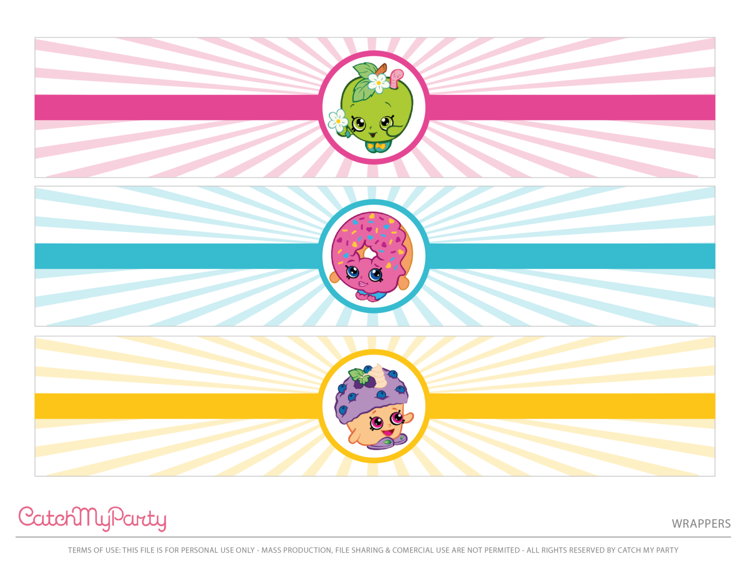 Free Shopkins Party Printables to Decorate Your Birthday! - The Catch ...