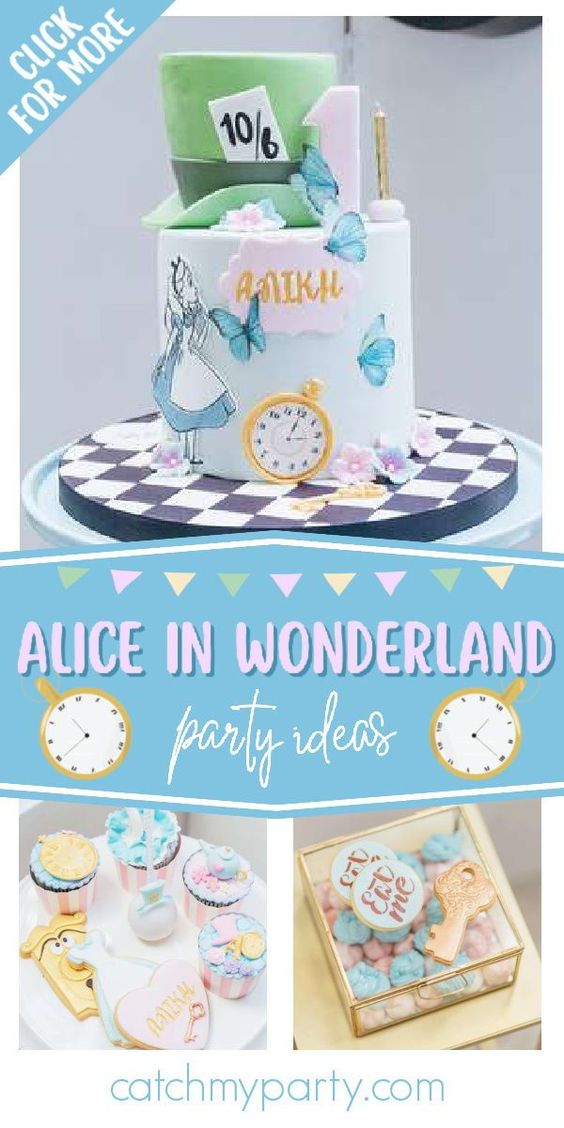 Alice in Wonderland birthday party