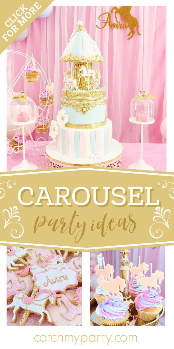 Carousel birthday party