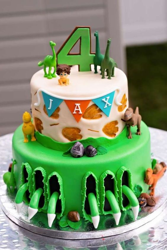 Dinosaur Claw Birthday Cake
