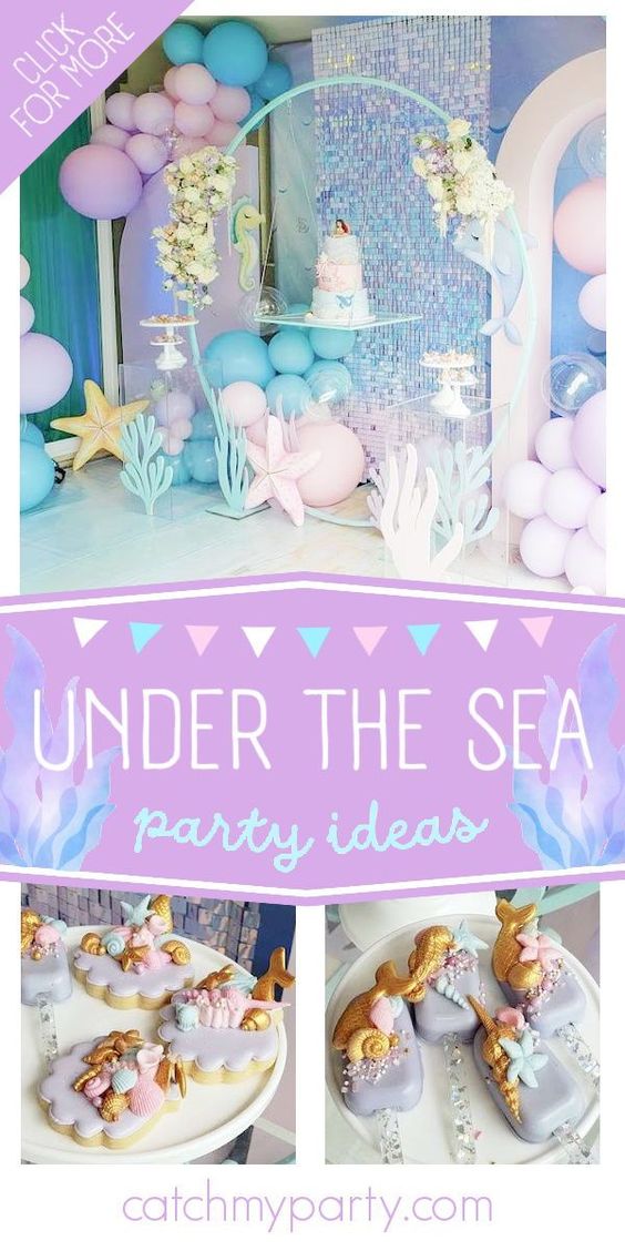 Under The Sea birthday party | CatchMyParty.com