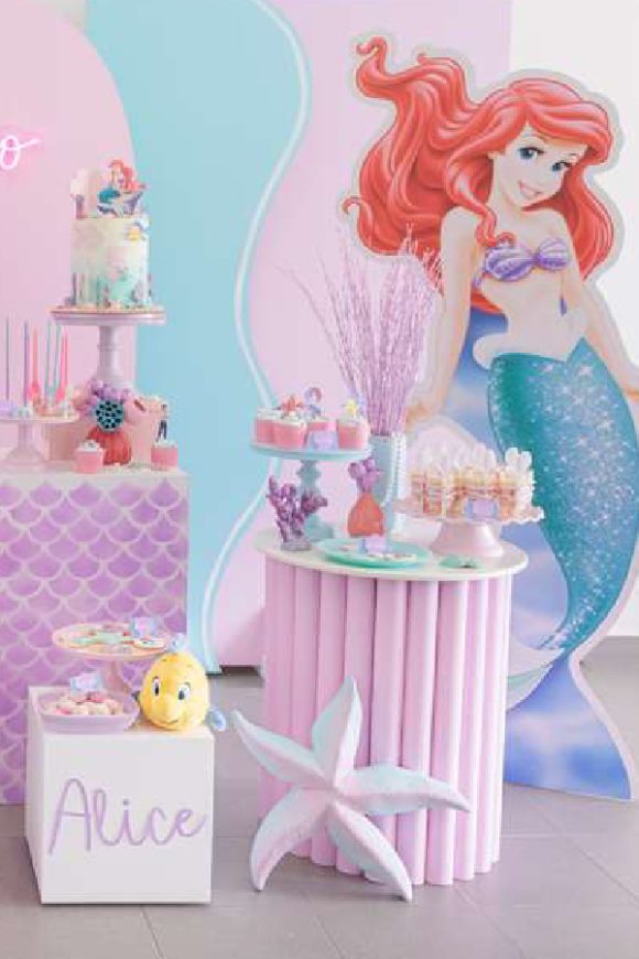 Little Mermaid Birthday Party 