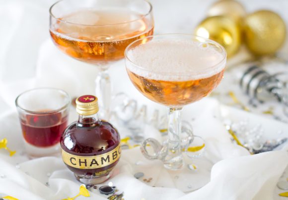 Chambord Sparkling Champagne Cocktail