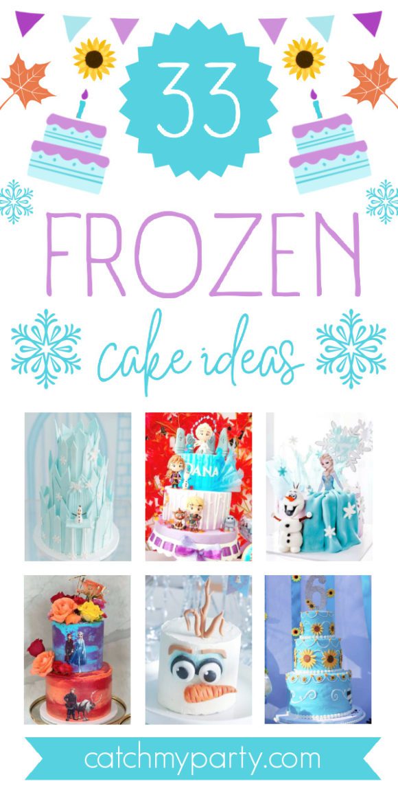 33 Impressive Frozen and Frozen 2 Cake Ideas