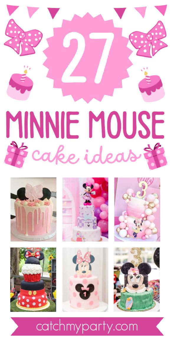 27 Amazing Minnie Mouse Cakes!