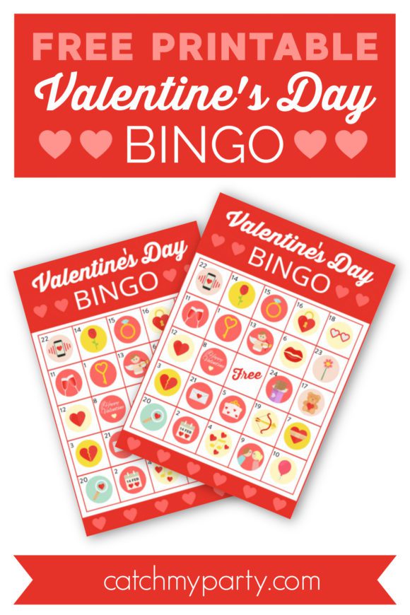 Need a fun Valentine's Day kids activity for a cold February afternoon or for a Valentine's Day class party?
Check out this Free Valentine's Day Bingo Game! We're offering it as a free printable for you to download, print out, and have fun with!