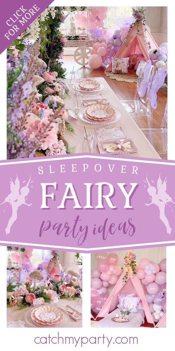 Fairy birthday party Fairy birthday party