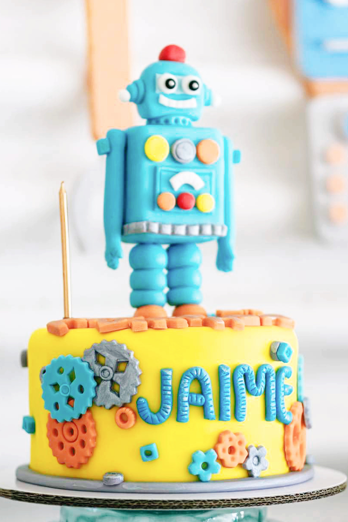 Robot 2nd Birthday Parties