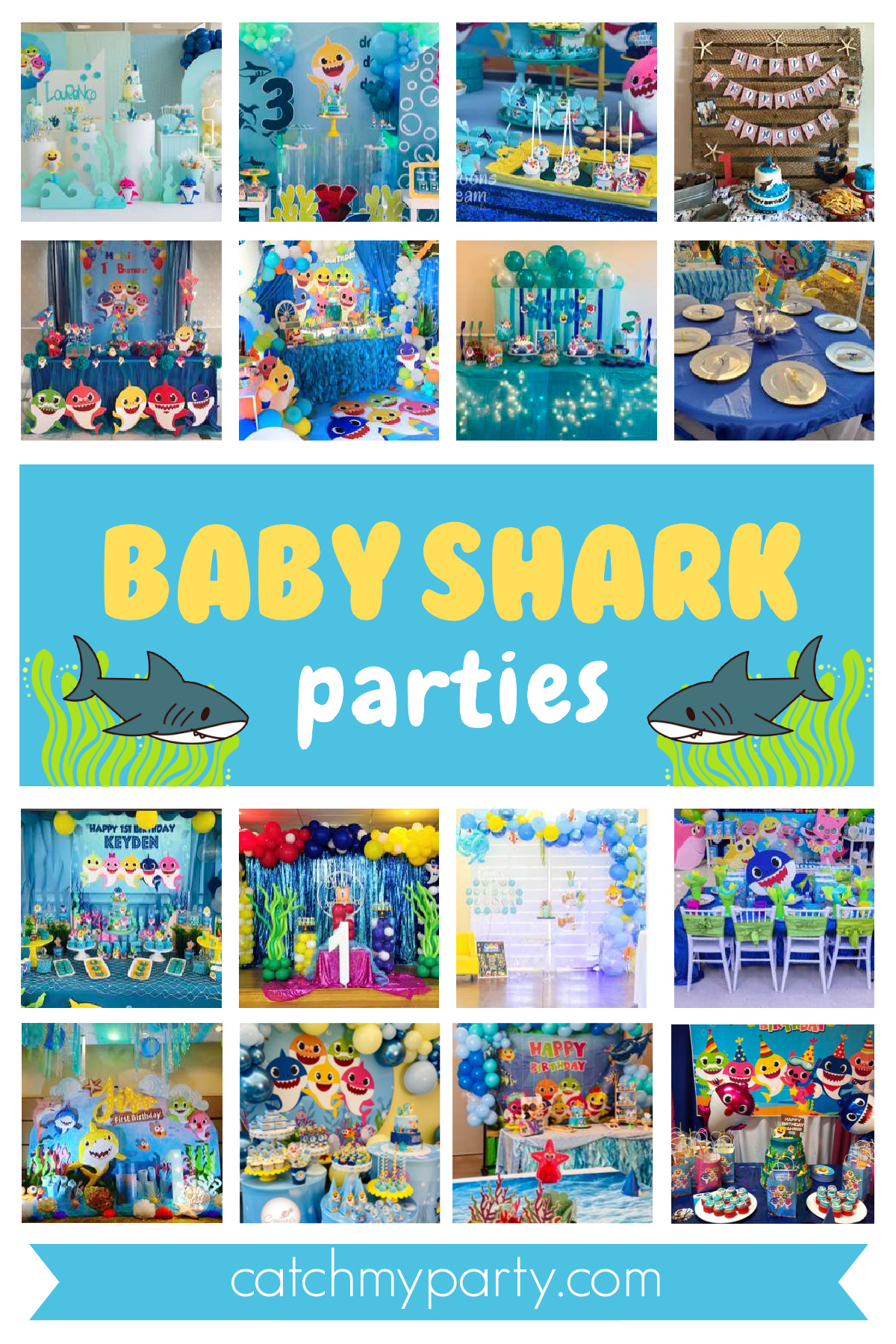 40 Most Popular Boy Birthday Party Themes for 2024 - Bay Shark birthday party