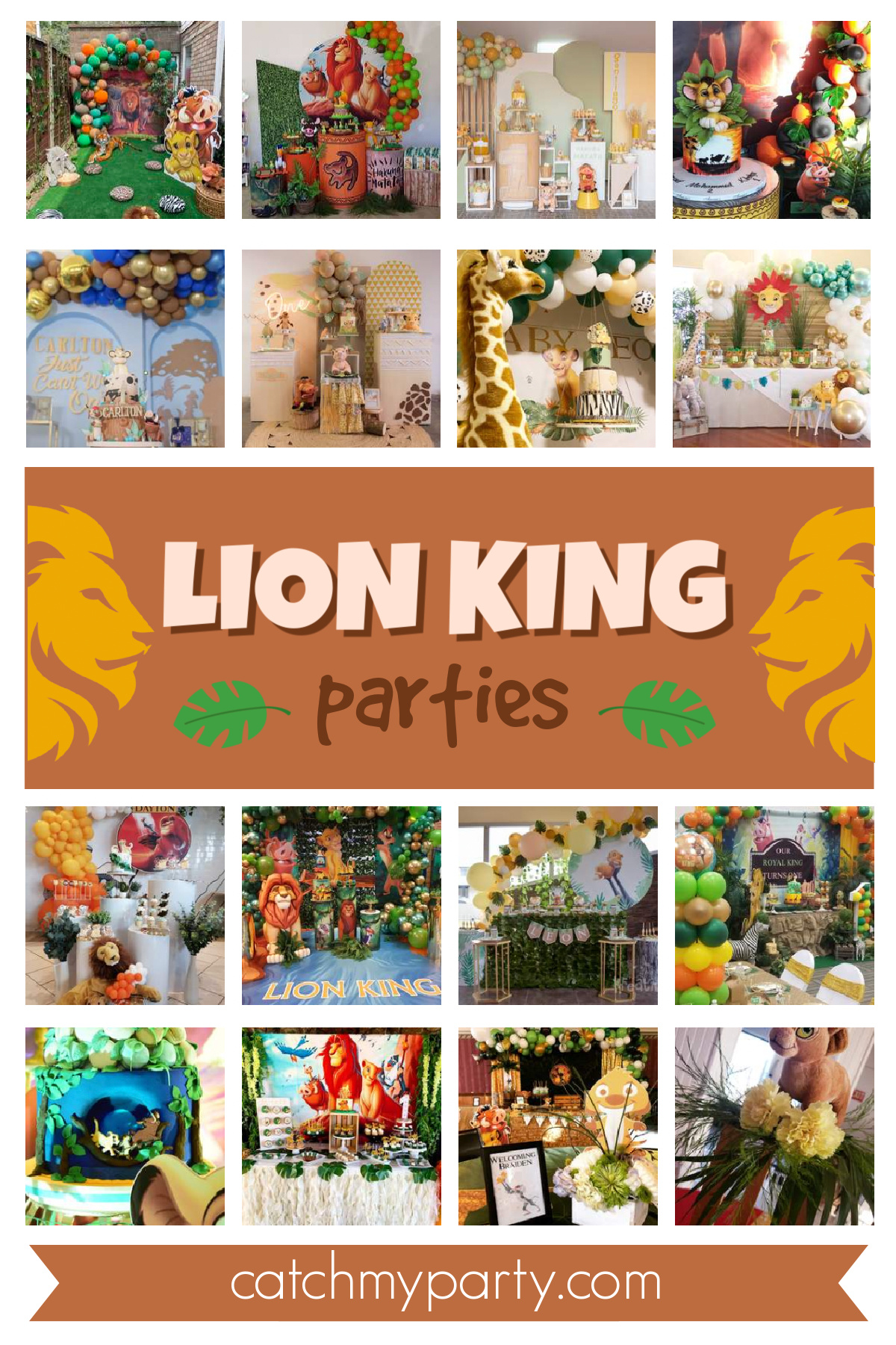 40 Most Popular Boy Birthday Party Themes for 2024 - Lion King birthday party