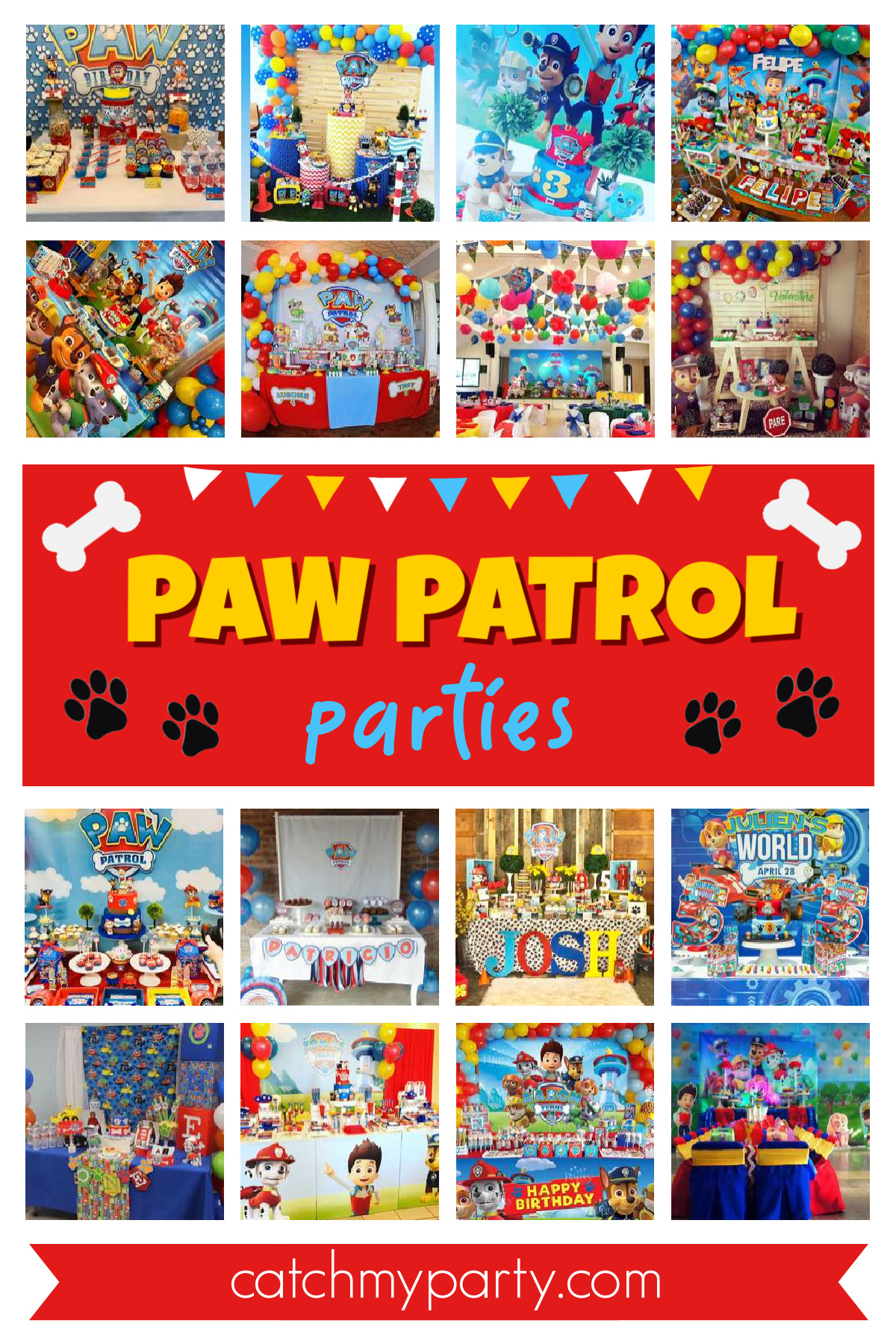 40 Most Popular Boy Birthday Party Themes for 2024 - Paw Patrol birthday party