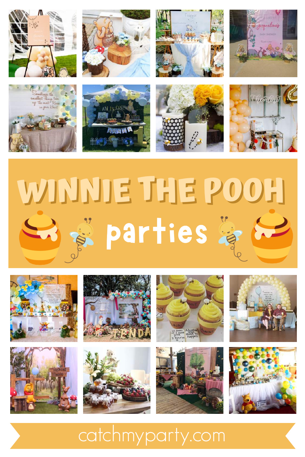 40 Most Popular Boy Birthday Party Themes for 2024 - Winnie the Pooh birthday party