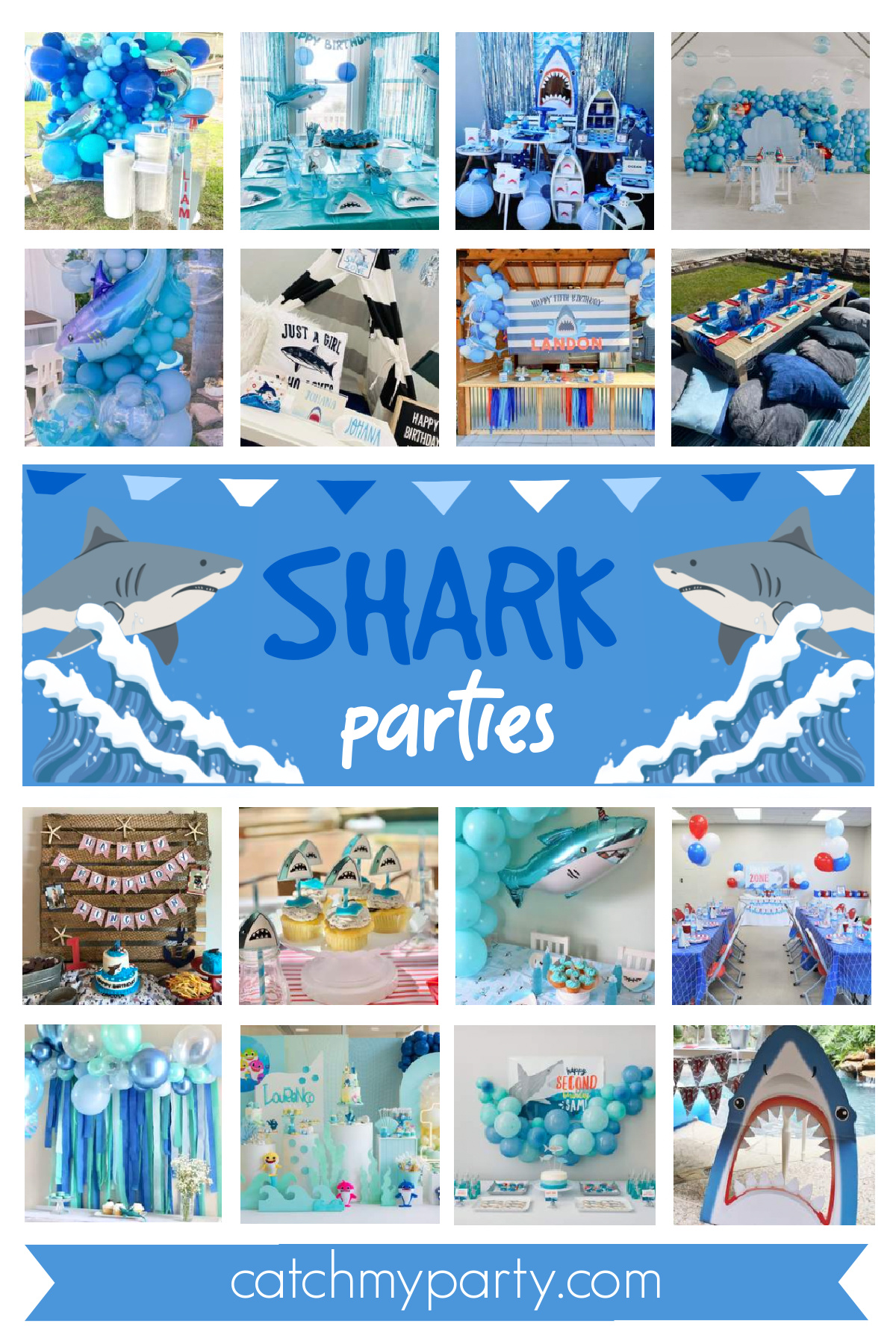 40 Most Popular Boy Birthday Party Themes for 2024 - Sharkbirthday party