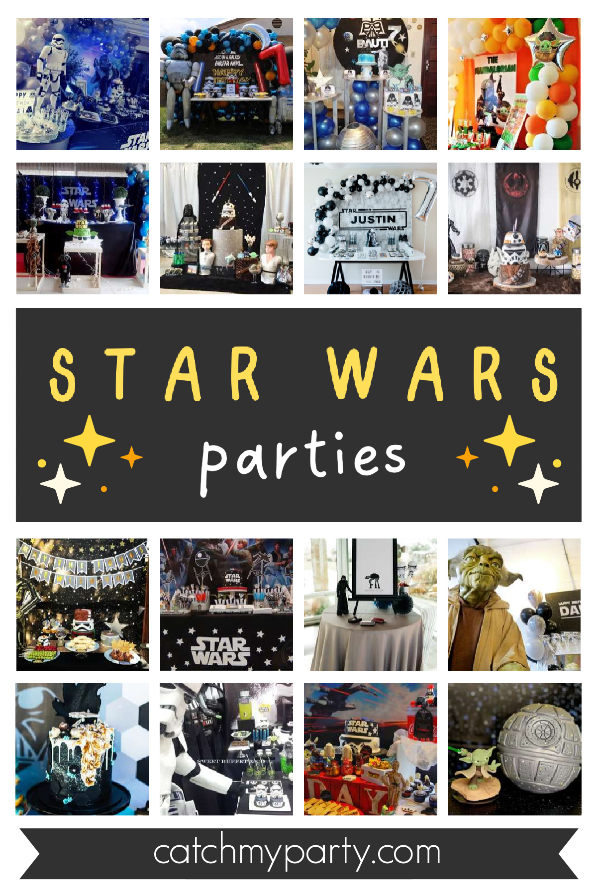 40 Most Popular Boy Birthday Party Themes for 2024 - Star Wars birthday party