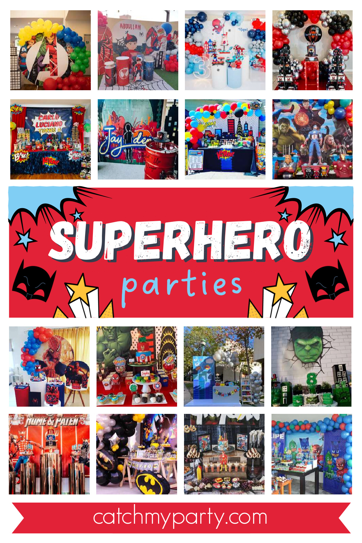 40 Most Popular Boy Birthday Party Themes for 2024 - Superhero birthday party