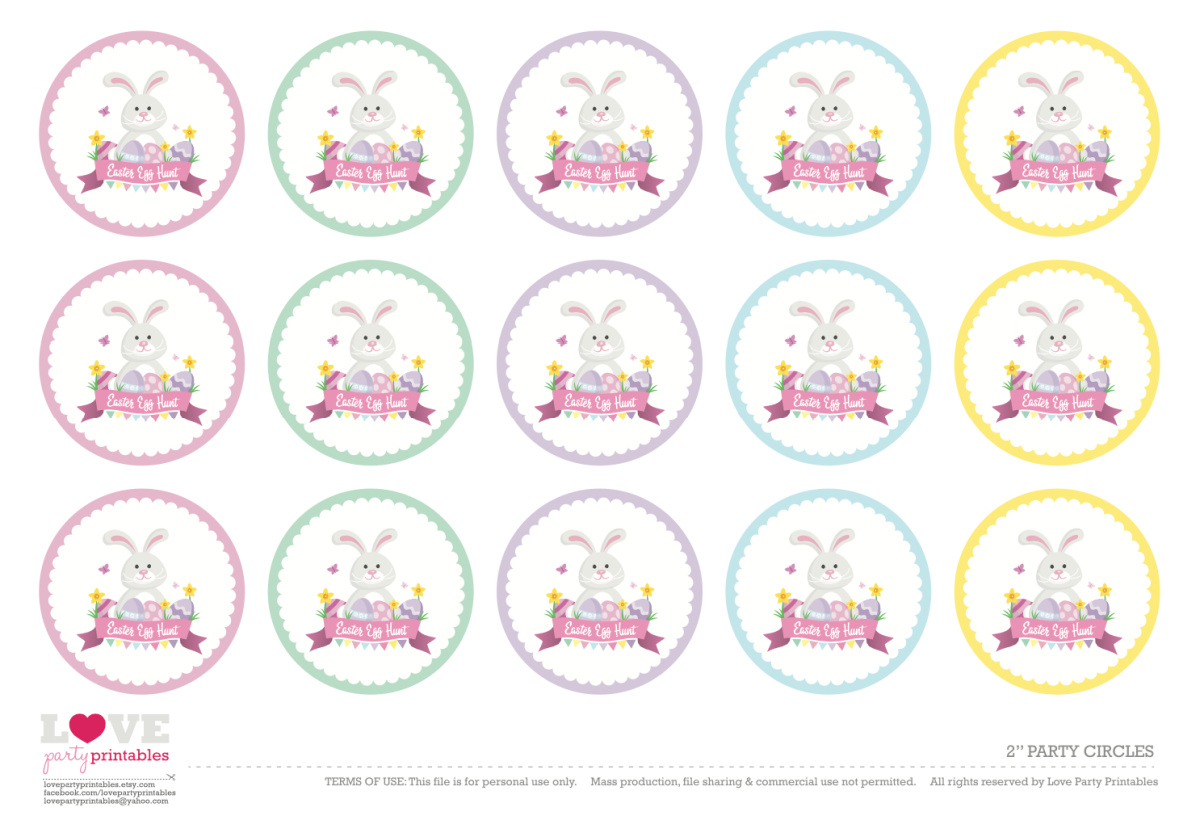 Download these FREE Easter Egg Hunt Printables - 