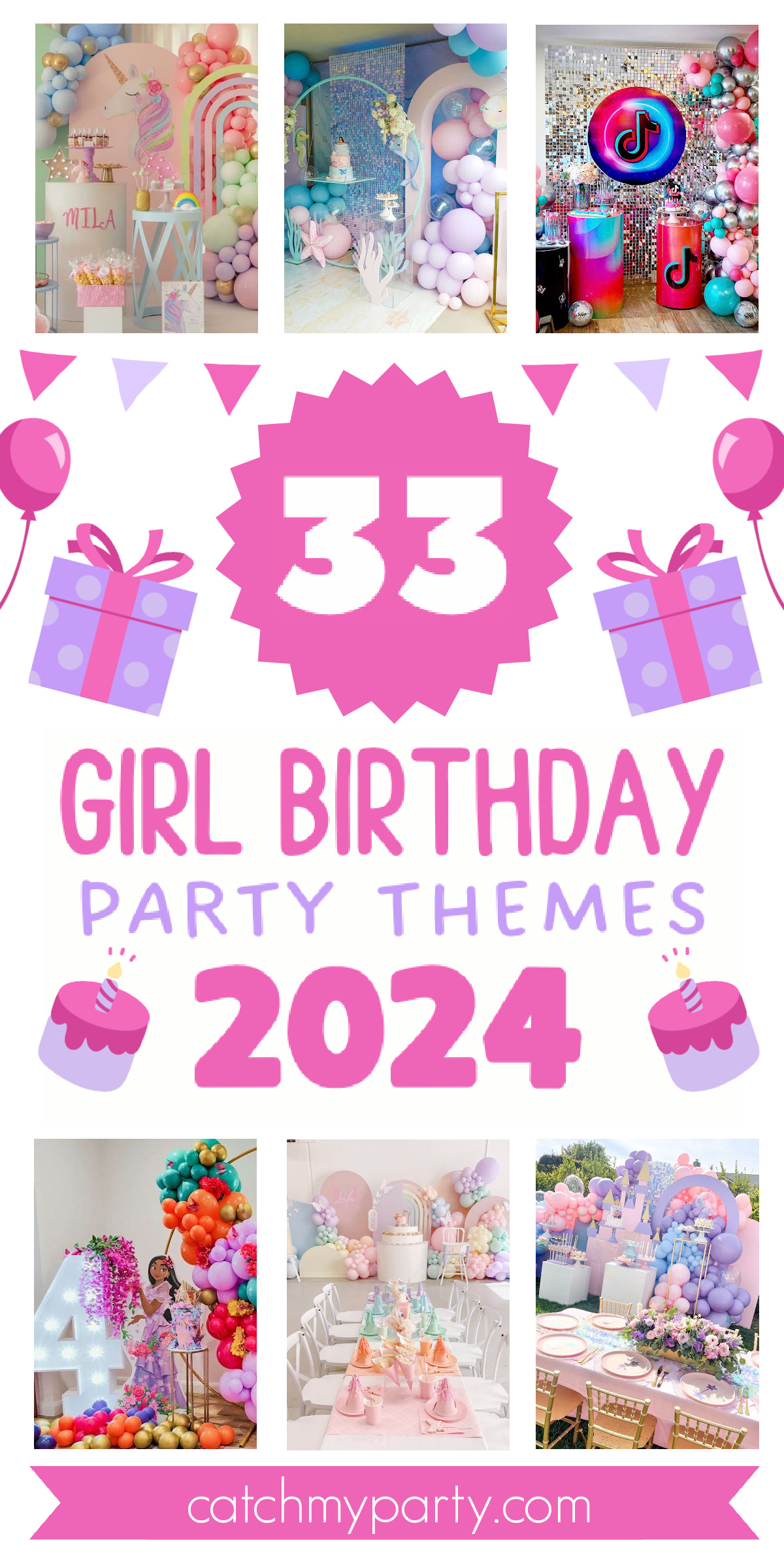 34 Most Popular Girl Birthday Party Themes and Party Ideas for 2024!