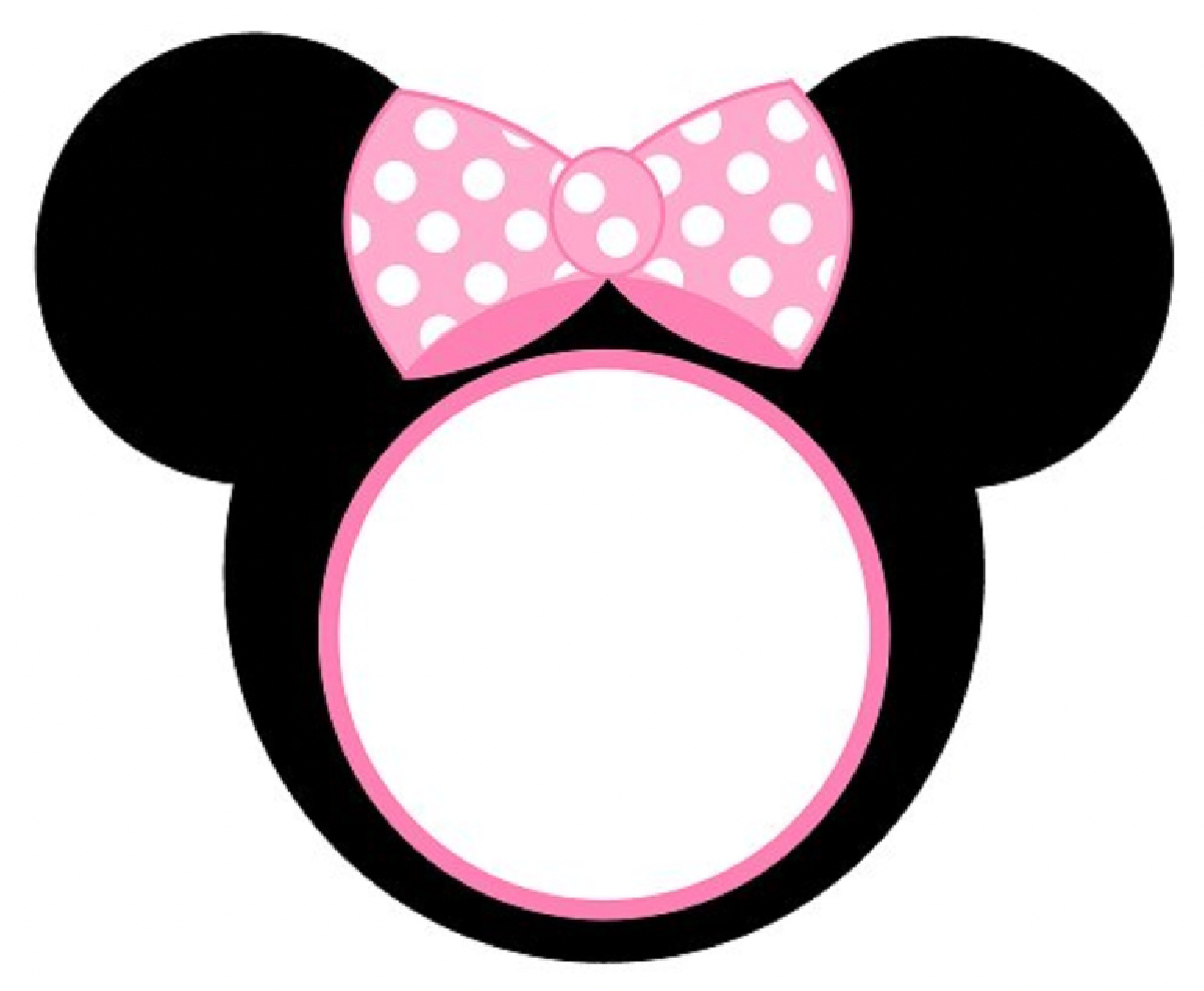 FREE PINK Minnie Mouse Birthday Party Printables - Photo Booth Prop