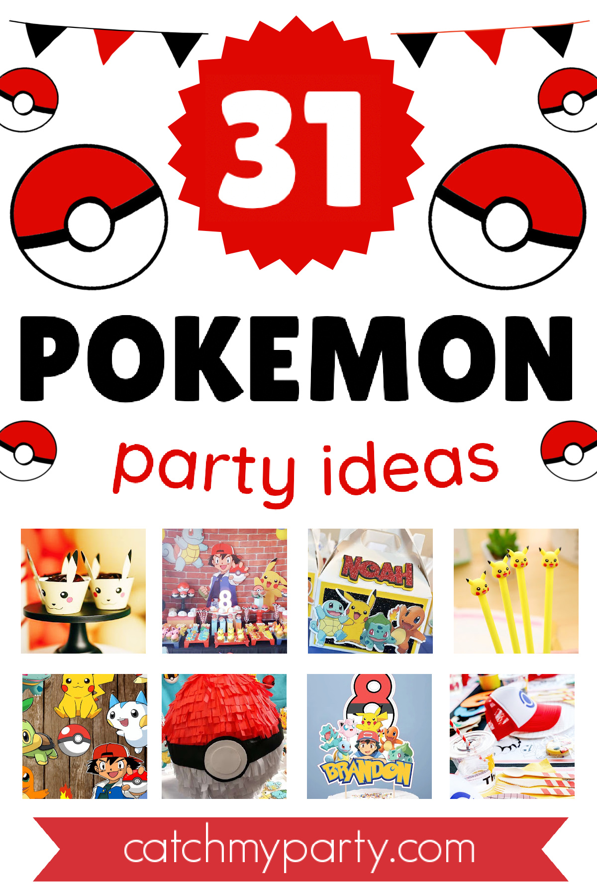 31 Must-See Pokemon Party Ideas