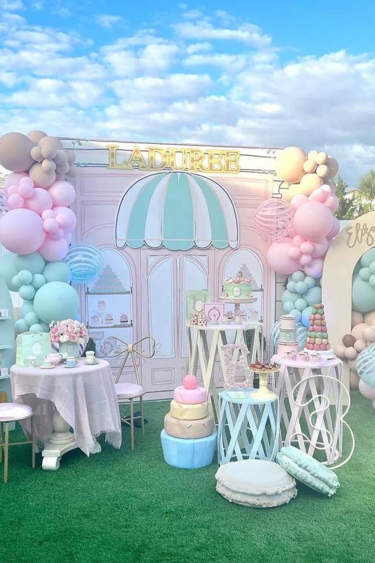 French Patisserie Garden Party