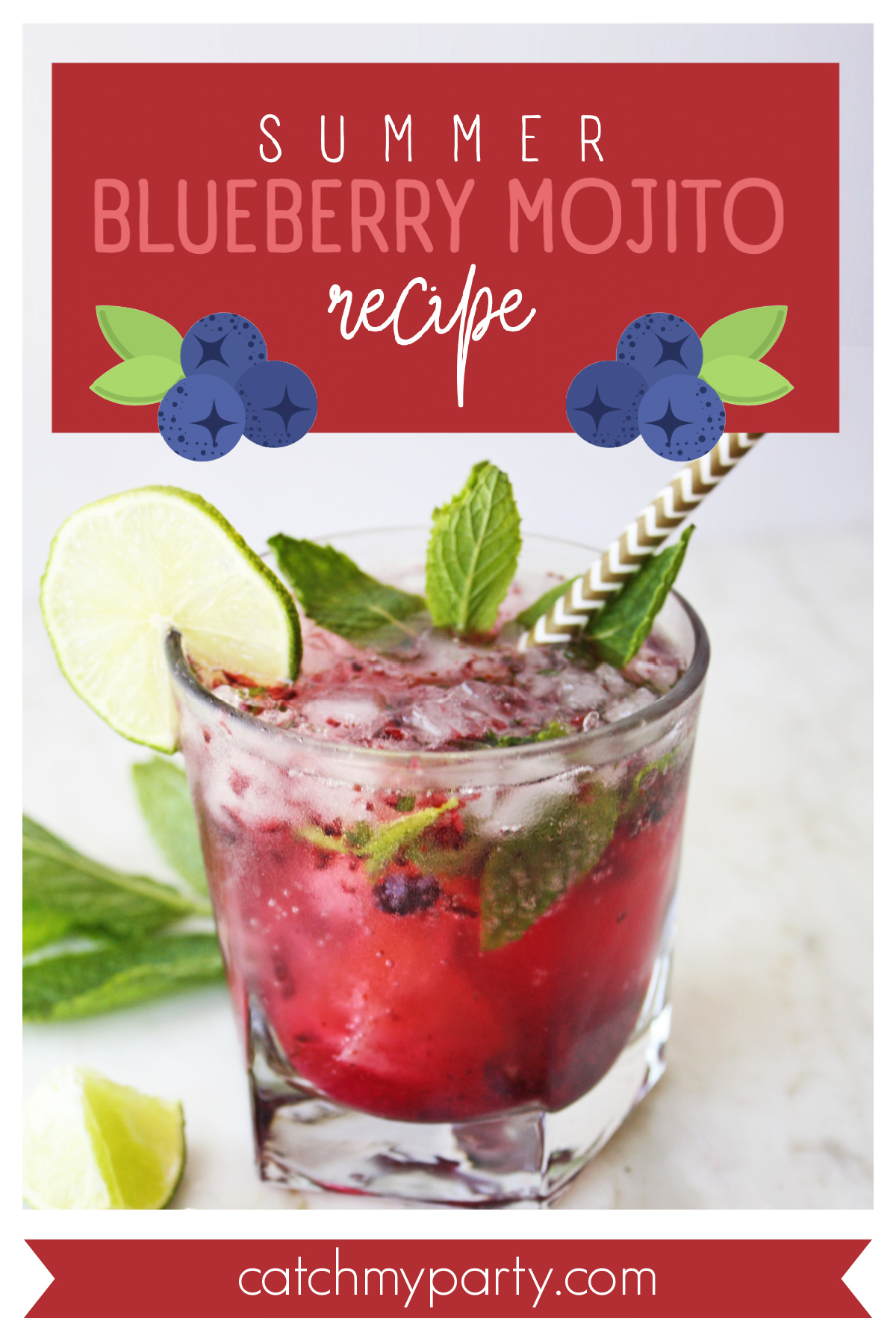Summer Blueberry Mojito Recipe