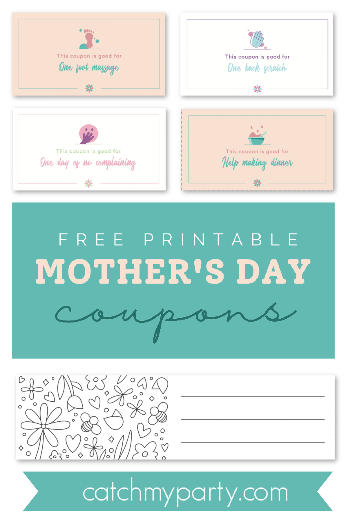 Download These Free Mother's Day Coupons for Your Mom!