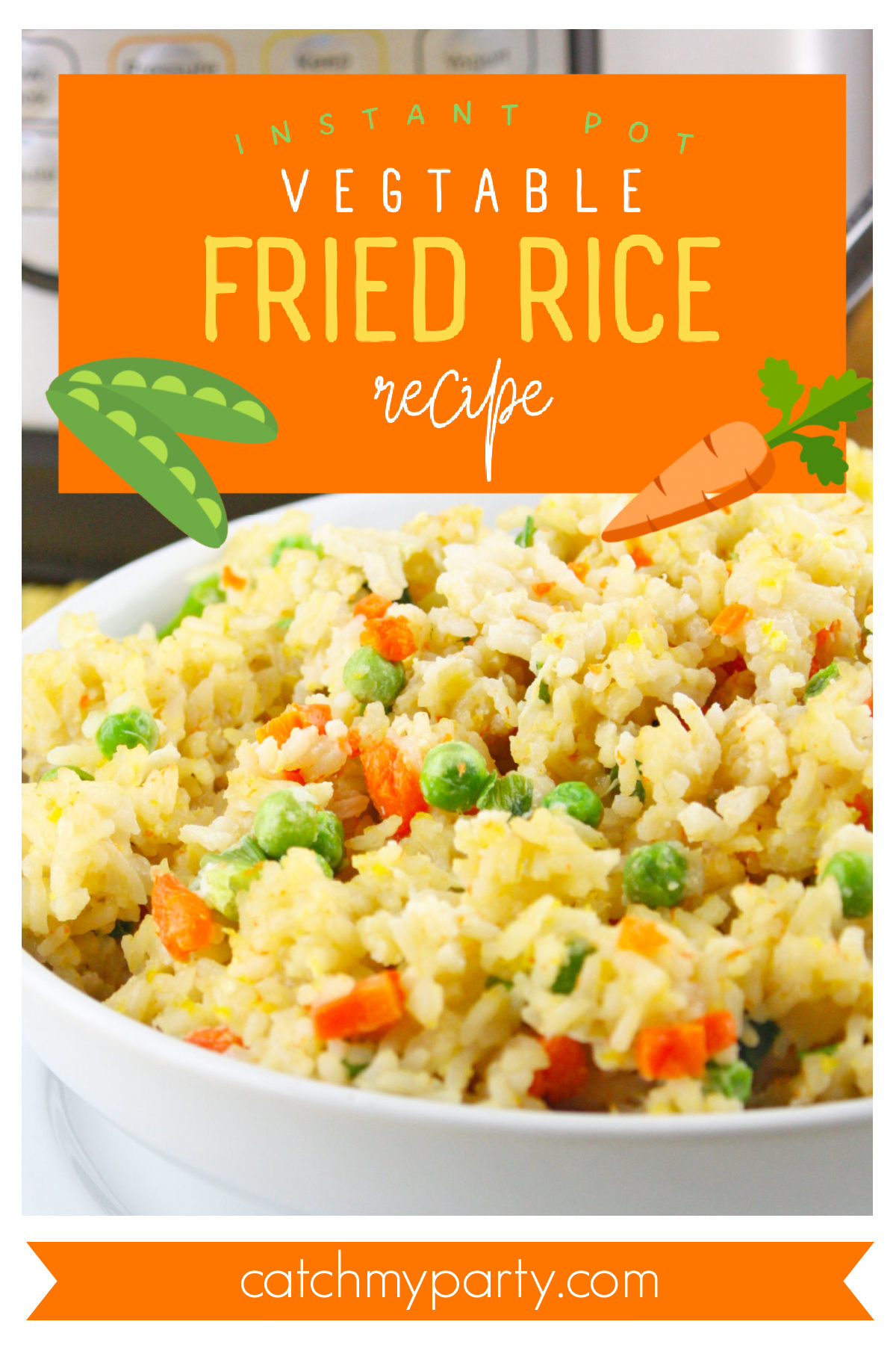 The Best Instant Pot Vegetable Fried Rice Recipe