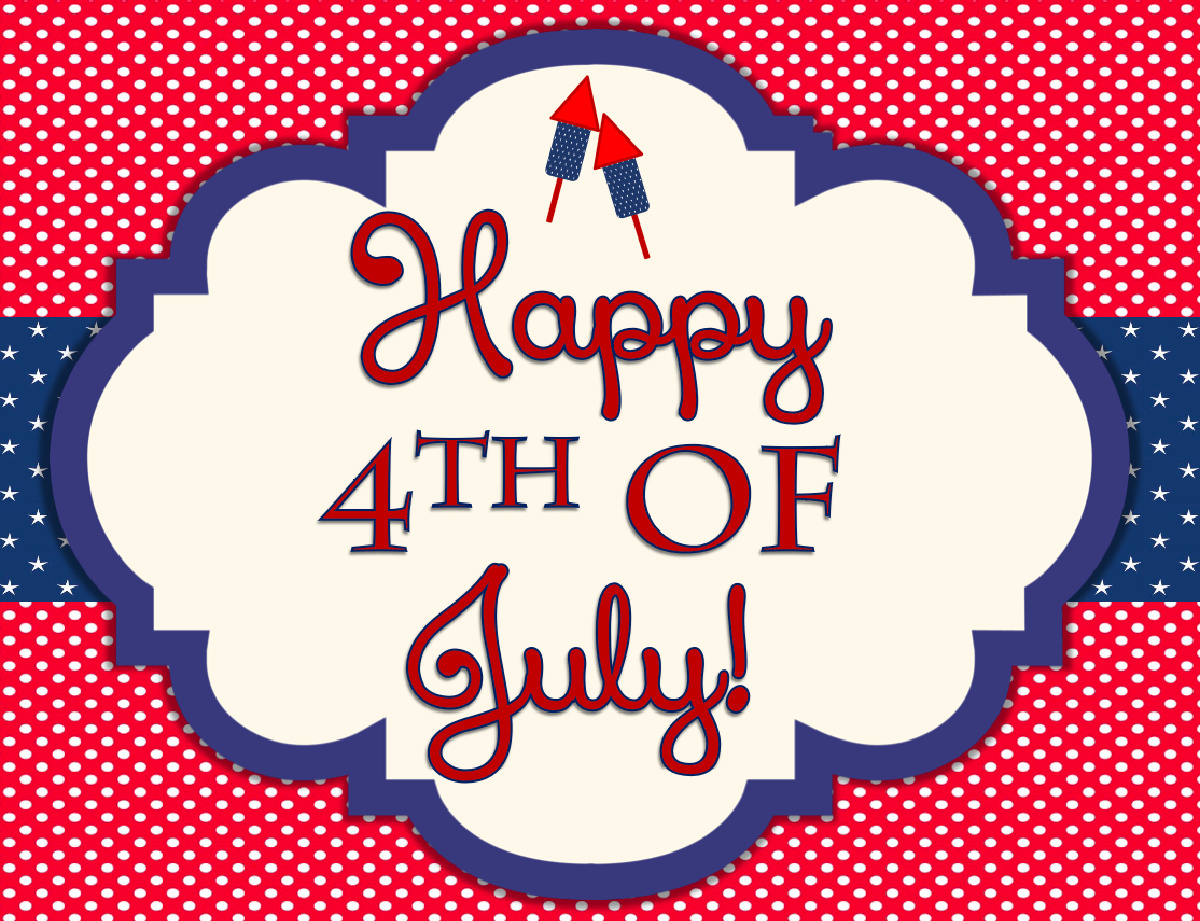 FREE Fun 4th of July Party Printables - Welcome Signs