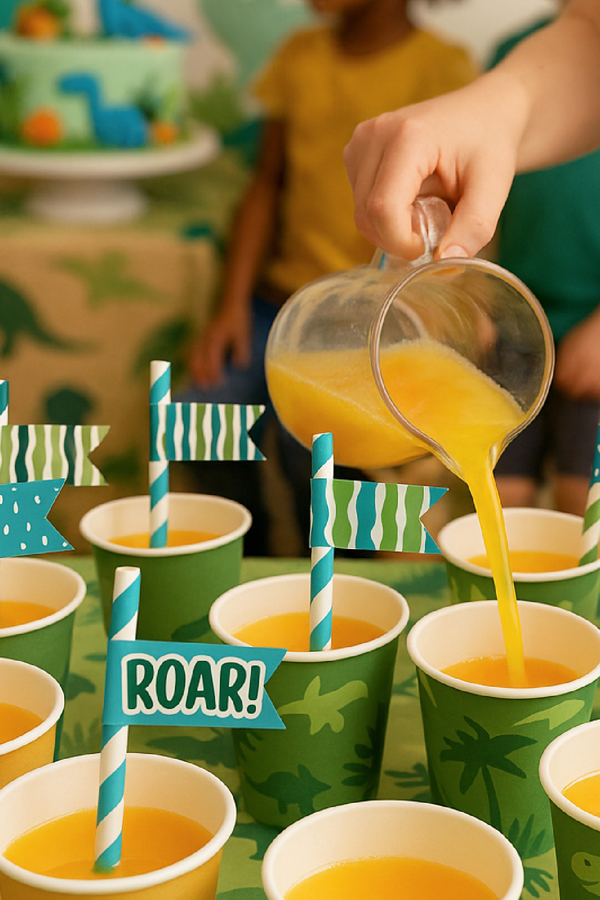 Download These Free Dinosaur Party Printables - Straw Flags Download These Free Dinosaur Party Printables - Straw Flags