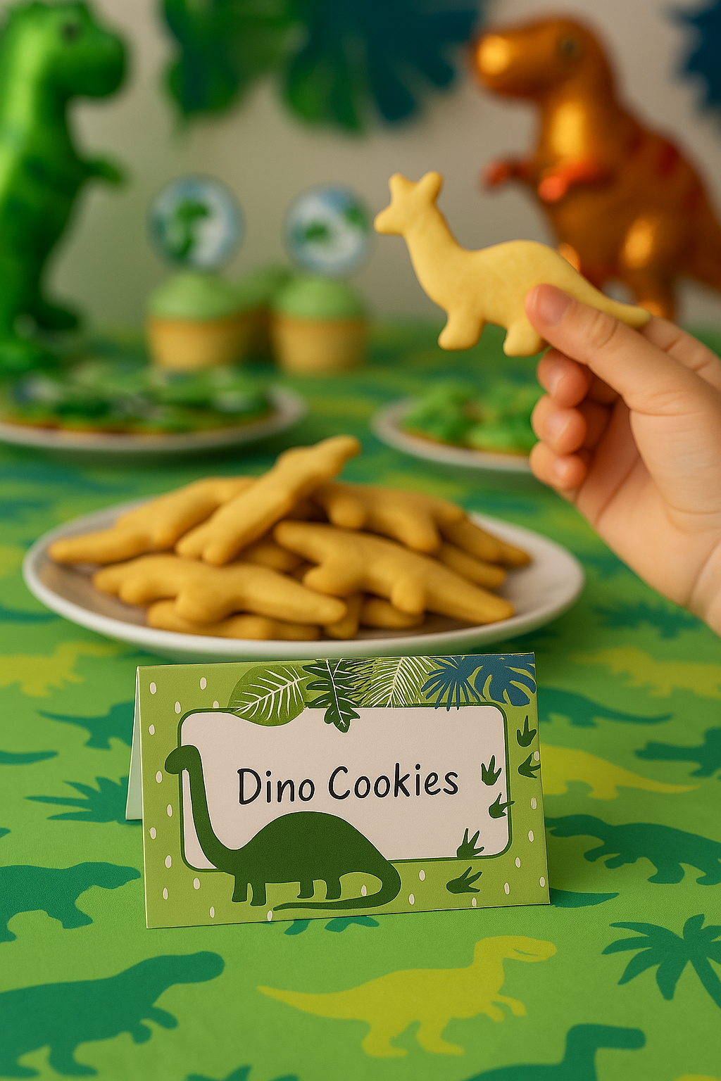 Download These Free Dinosaur Party Printables - Blank Tented Cards Download These Free Dinosaur Party Printables - Blank Tented Cards