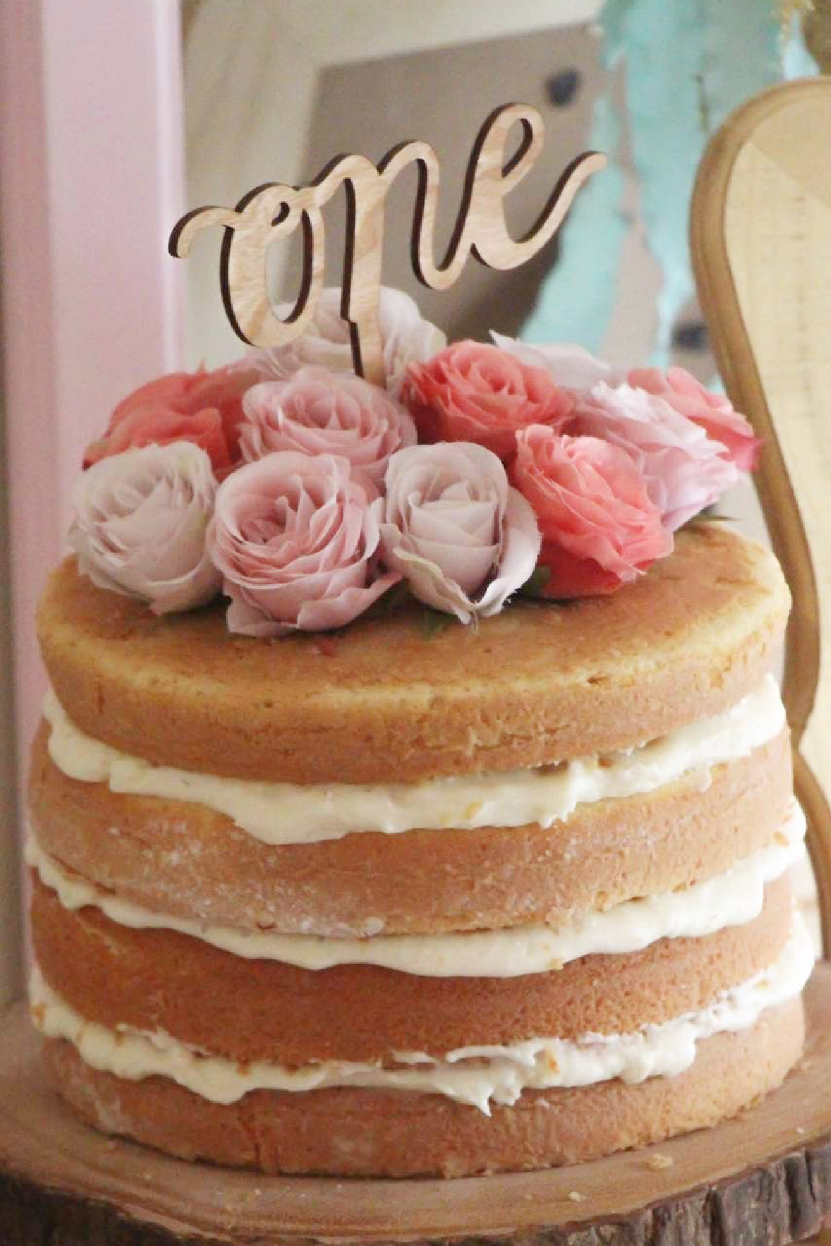 Boho Chic 1st Birthday Cake for Girls Boho Chic 1st Birthday Cake for Girls