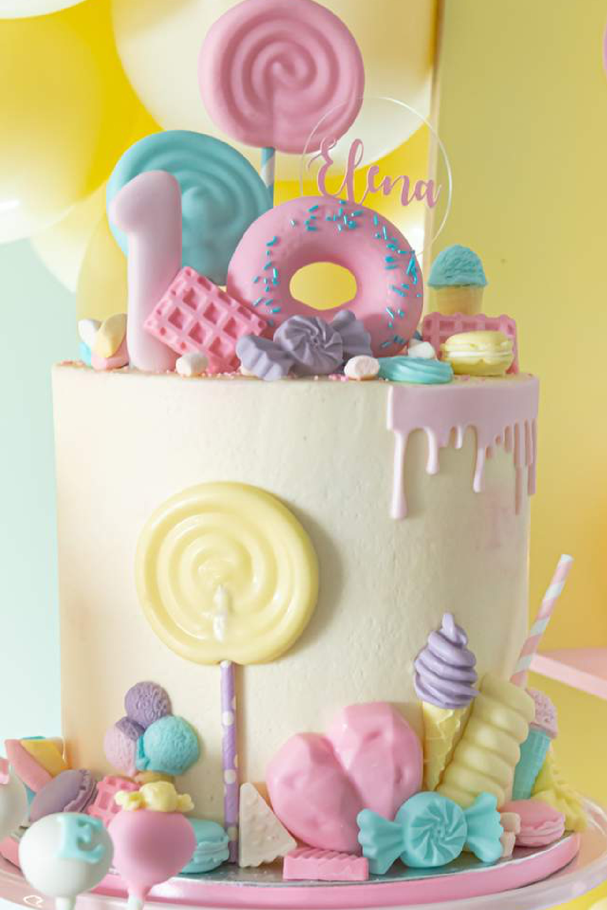 Candyland 1st Birthday Cake for Girls Candyland 1st Birthday Cake for Girls