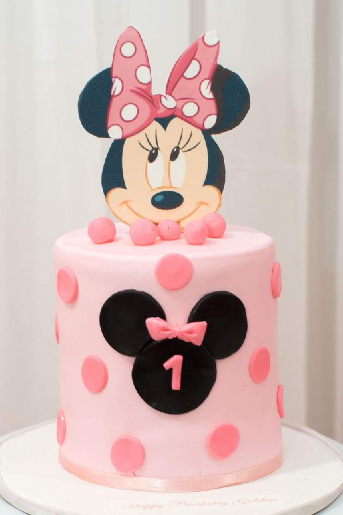 Minnie Mouse 1st Birthday Cake for Girls Minnie Mouse 1st Birthday Cake for Girls