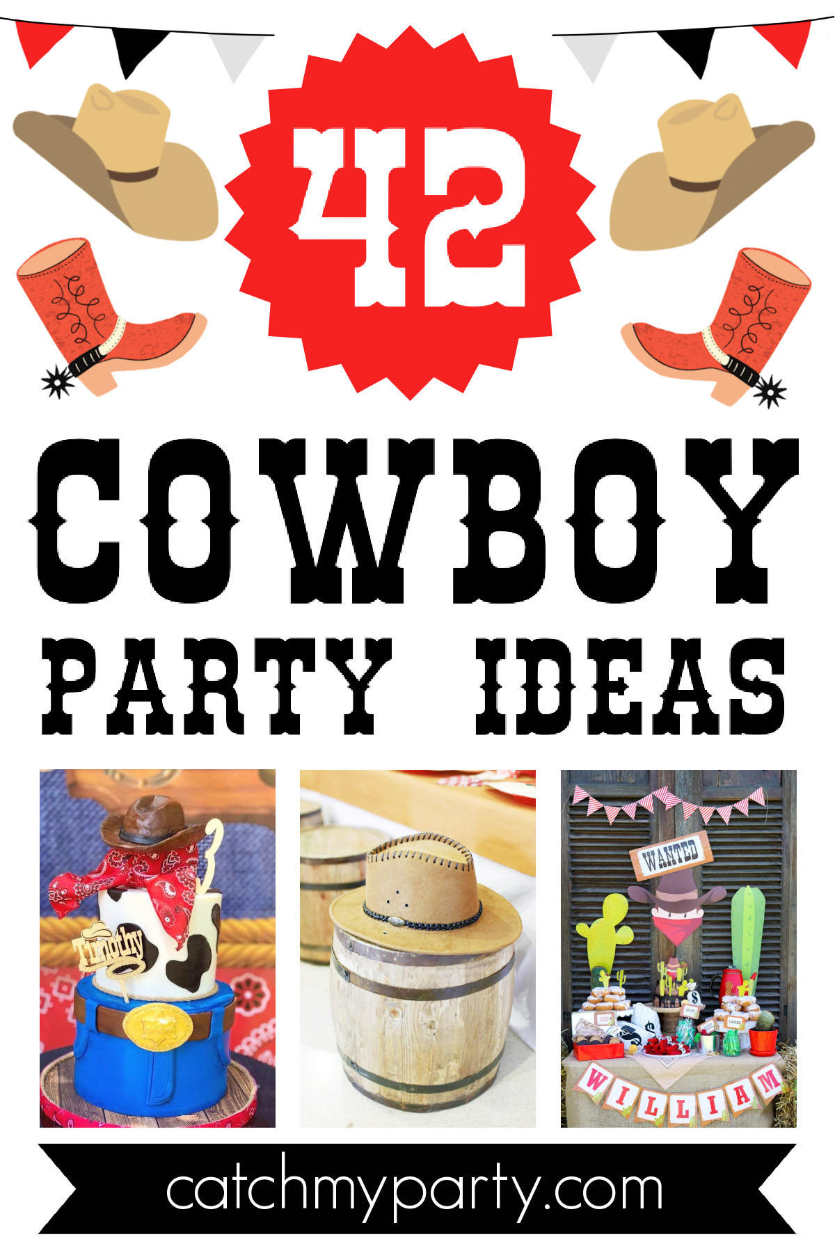 42 Fantastic Cowboy Themed Party Ideas You'll Enjoy!