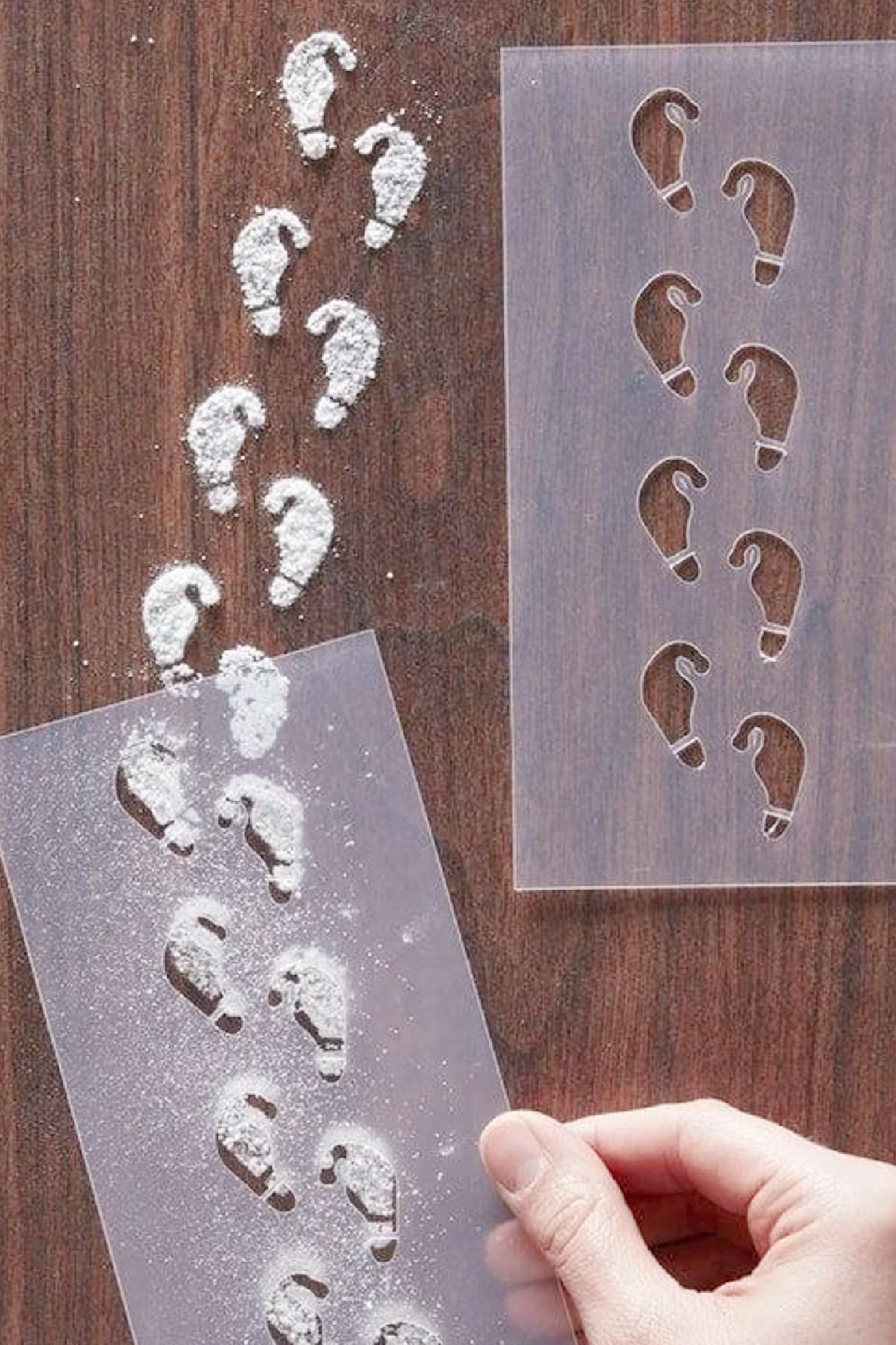 Elf Footprint Stencil