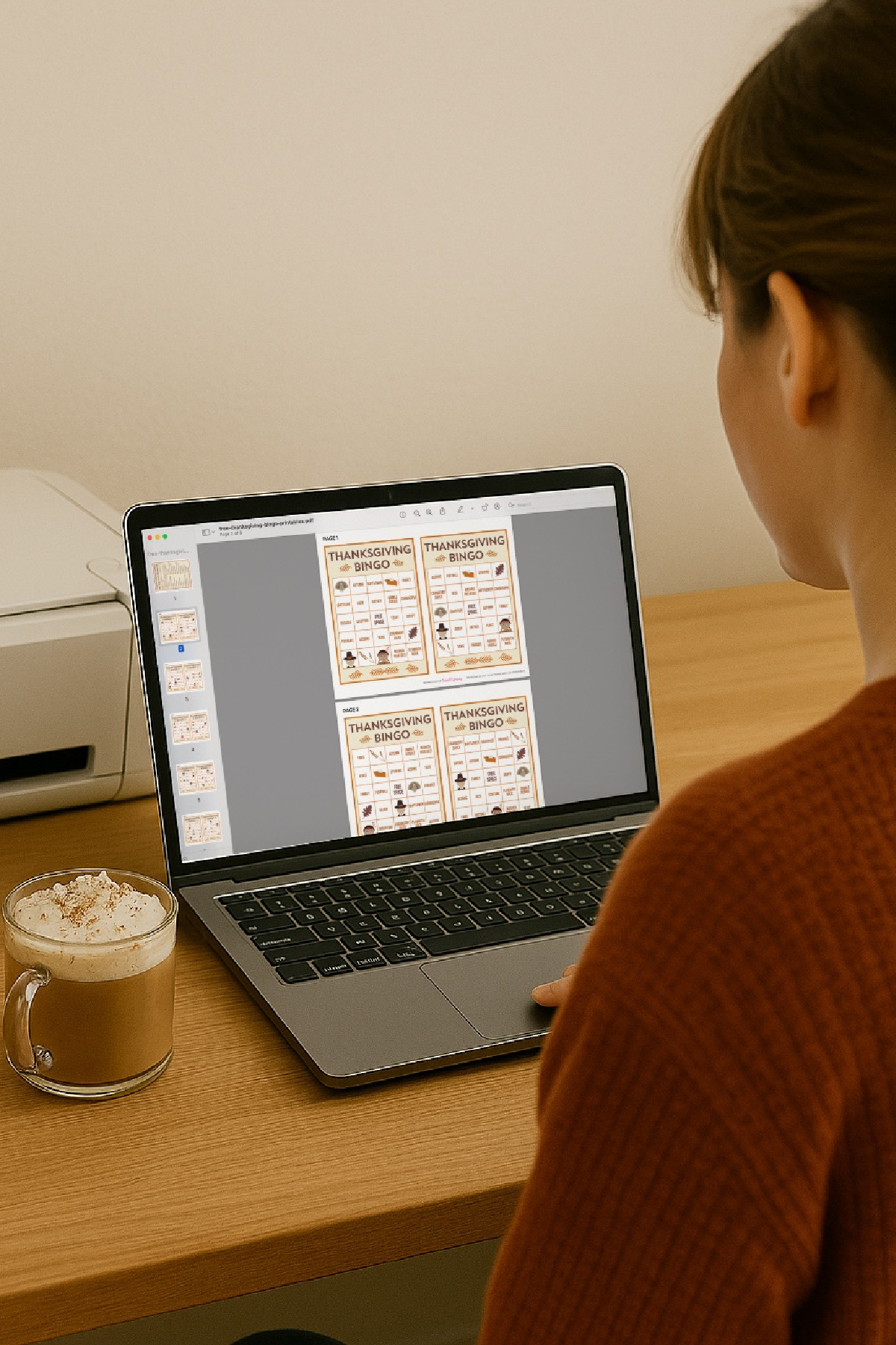 FREE Printable Thanksgiving Bingo Game (10 Cards)🦃 FREE Printable Thanksgiving Bingo Game (10 Cards)🦃