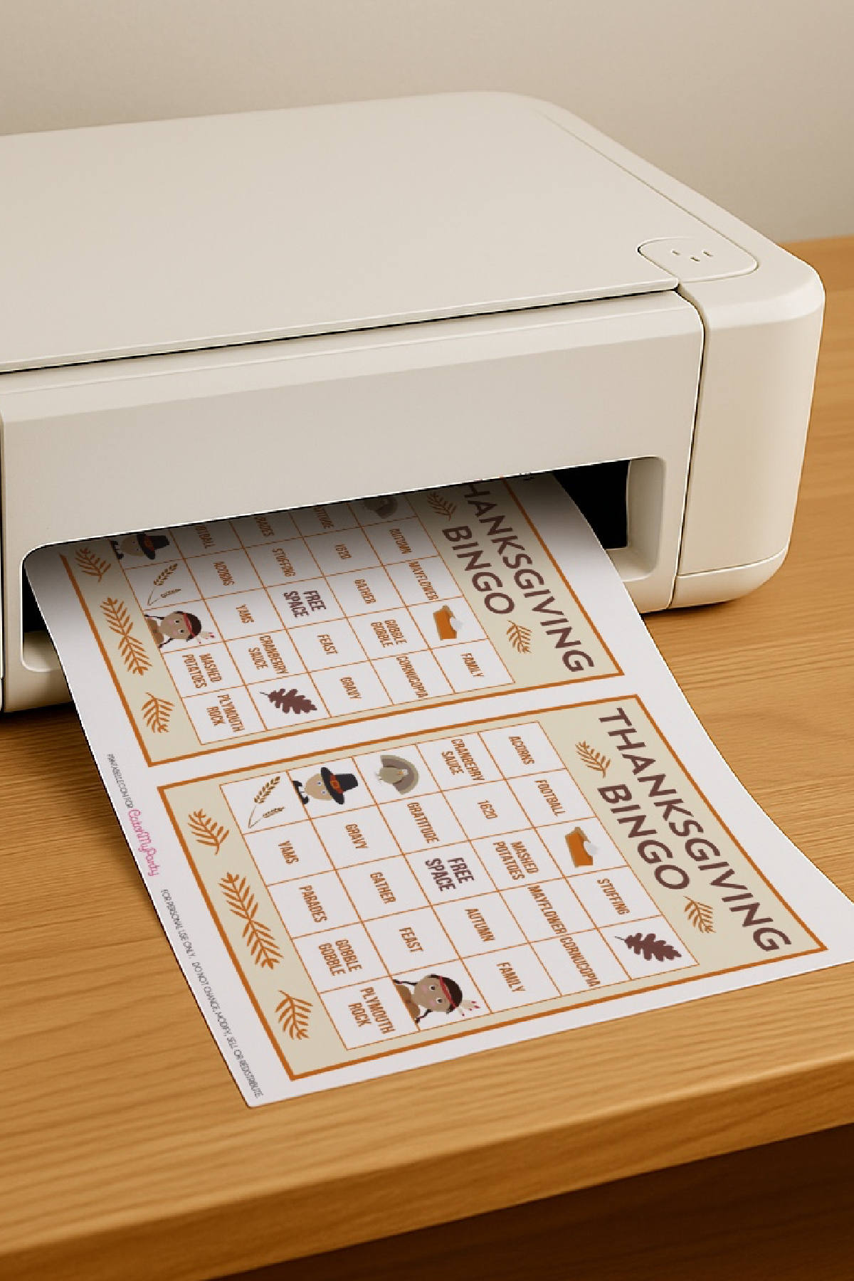 FREE Printable Thanksgiving Bingo Game (10 Cards)🦃 FREE Printable Thanksgiving Bingo Game (10 Cards)🦃