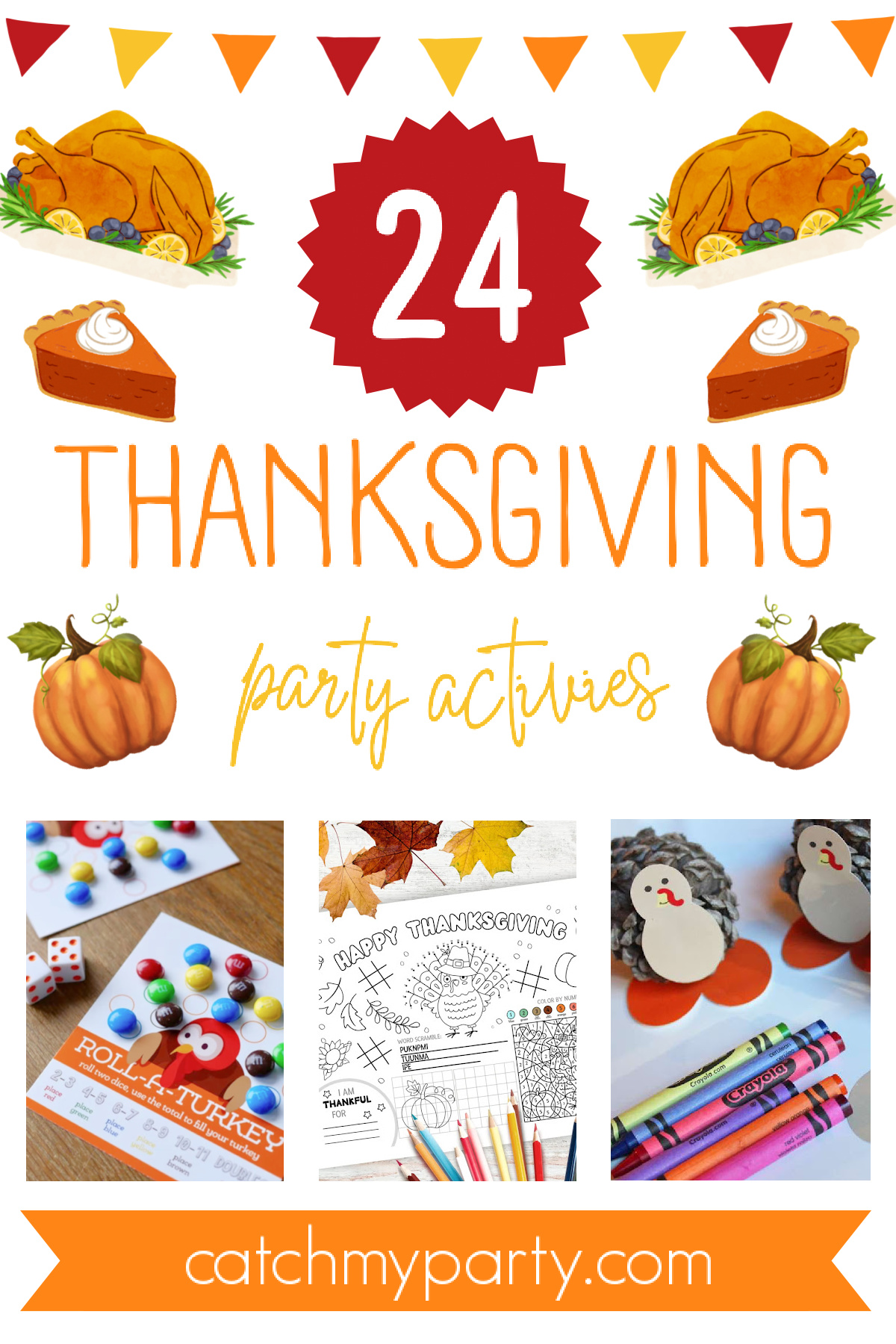 24 Fun Thanksgiving Party Activities!
