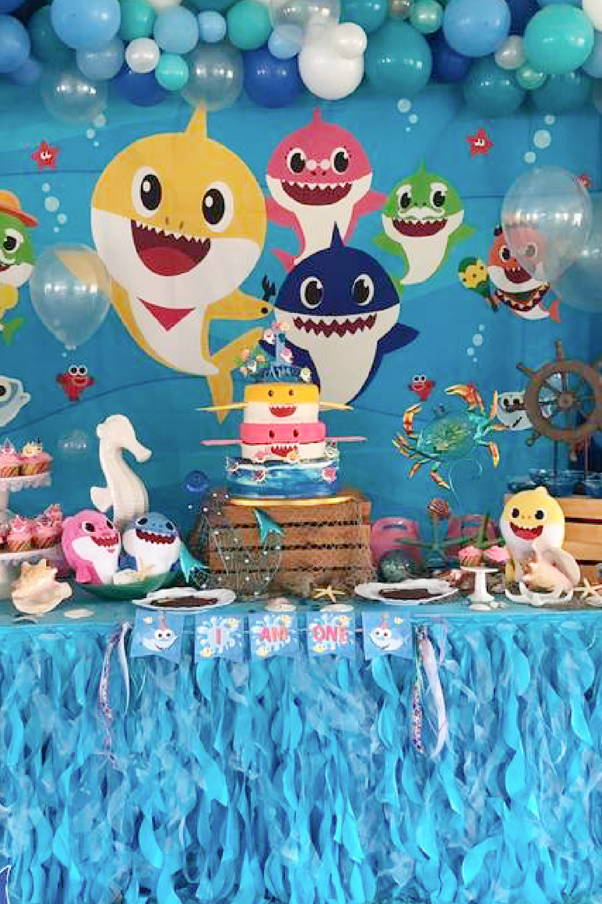 Baby Shark 1st birthday party