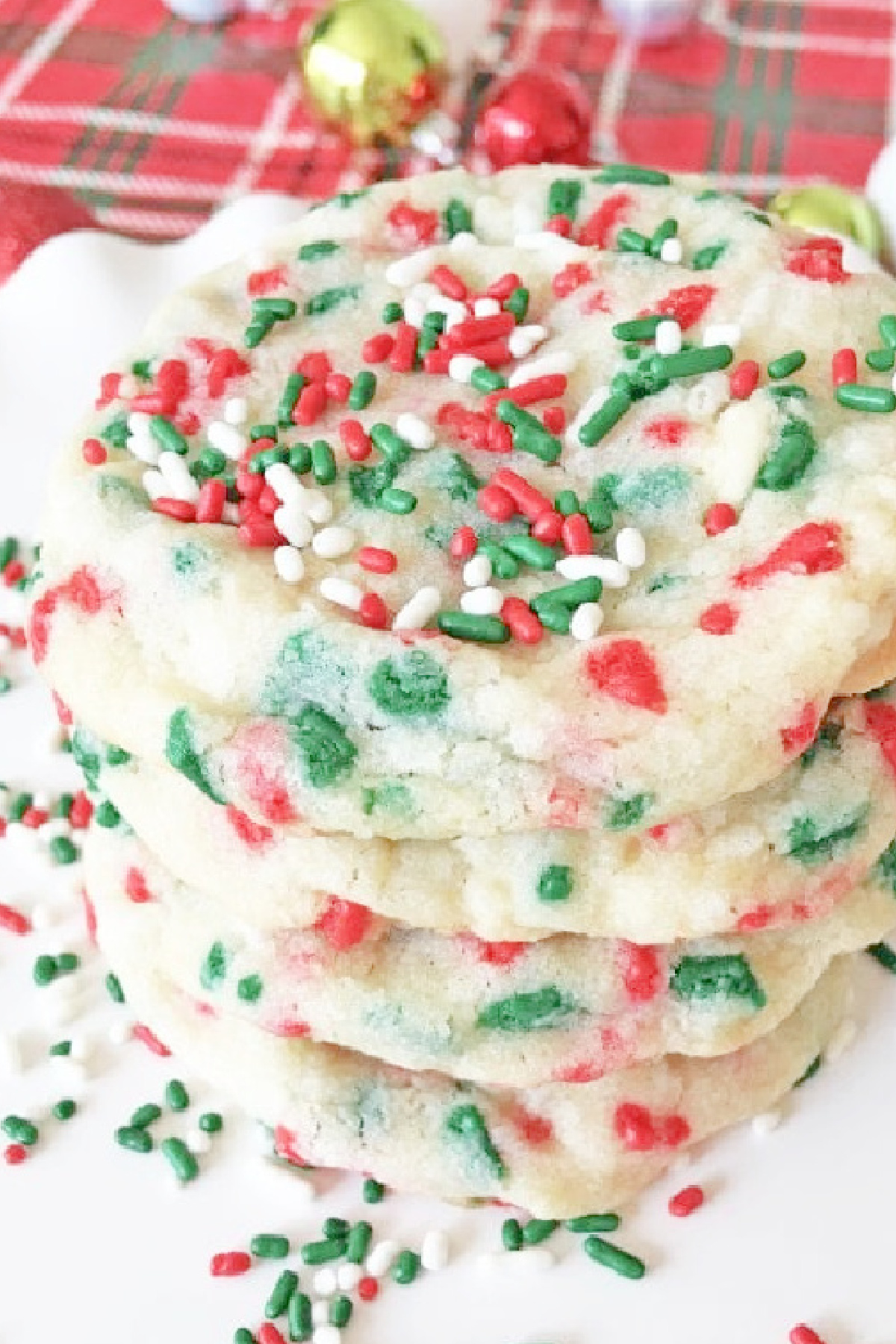 Christmas Confetti Cookies