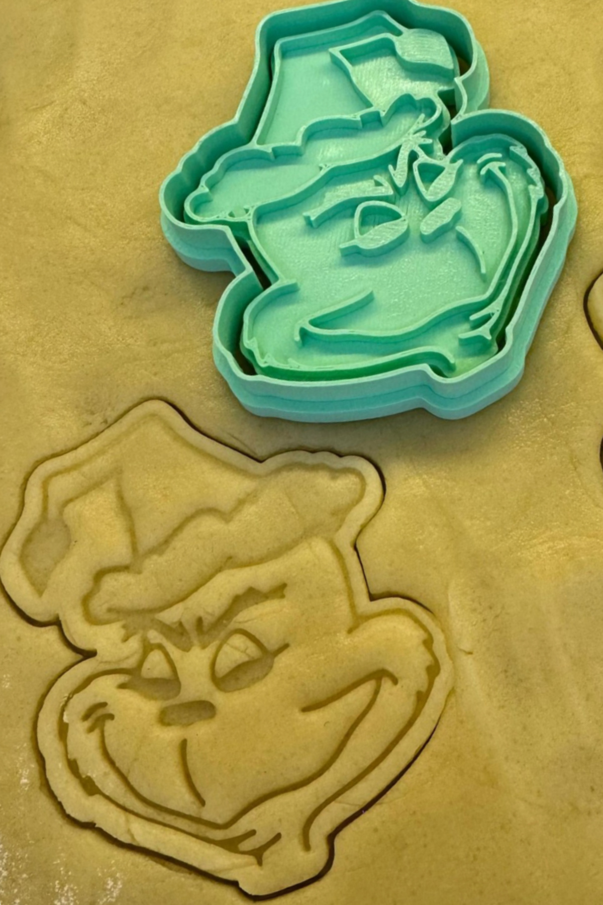 Grinch Cookie Cutter for Christmas Baking Grinch Cookie Cutter for Christmas Baking