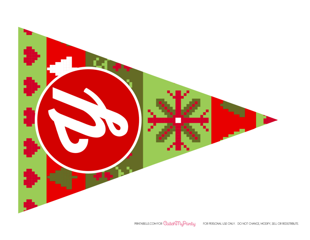 FREE Ugly Sweater Printable "Happy Ugly Holidays" Banner
