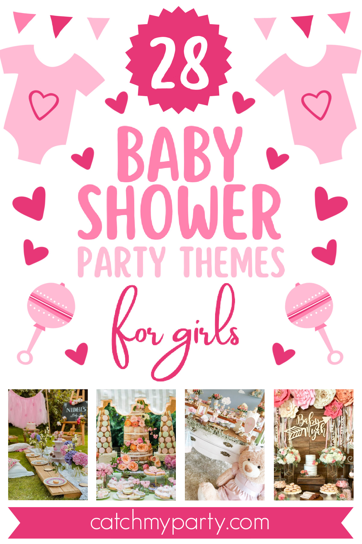28 MOST POPULAR Girl Baby Shower Themes (2024)