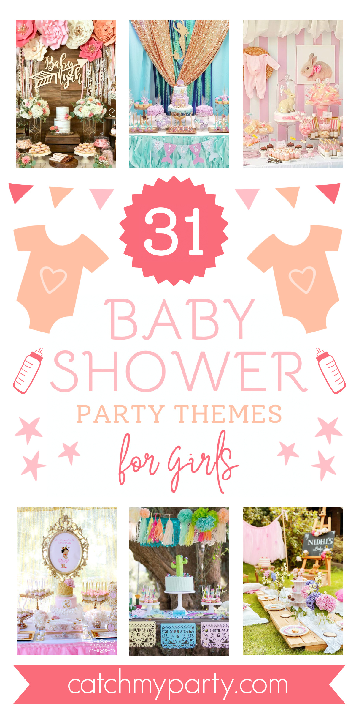 31 MOST POPULAR Girl Baby Shower Themes (2024)