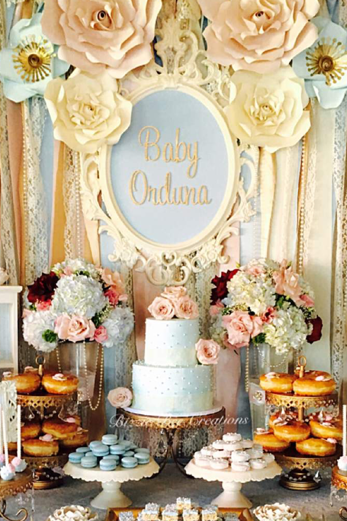 Vintage themed Baby Shower