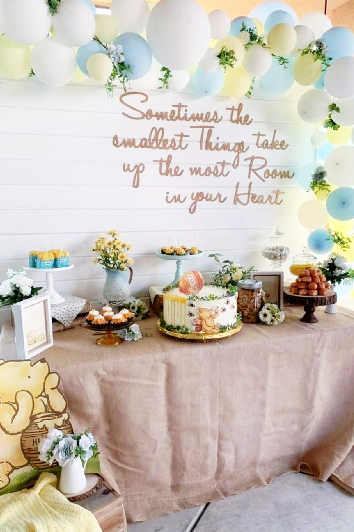 Winnie the Pooh-Themed Baby Shower