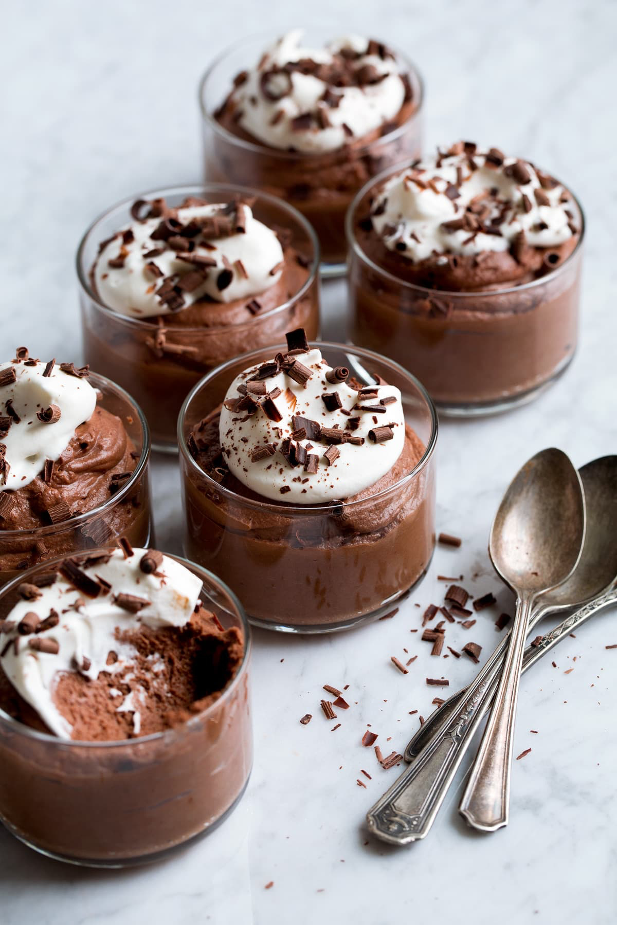 Cheap Party Ideas - Chocolate Mousse Cups